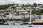 Dartmouth, Devon/uk - July 28 : View Across The River Dart To Da Stock Photo