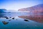 Lake In Glendalough Stock Photo