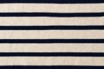 Knit Stripe Cloth Stock Photo