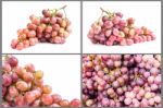 Collection Of Ripe Grape Fruit Stock Photo