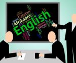 English Language Represents Learn Catalan And Dialect Stock Photo