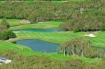 Golf Course Stock Photo