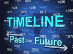 Time Line Represents Timeline Chart And Done Stock Photo