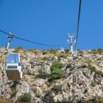 Benalmadena, Andalucia/spain - July 7 : Cable Car To Mount Calam Stock Photo