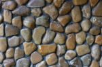 The Pebble Stone Texture , Use As Background ,pebble Stone Floor Stock Photo