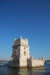 Belem Tower In Lisbon Stock Photo
