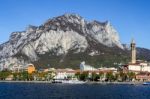 Lecco, Italy/europe - October 29 : View Of Lecco On The Southern Stock Photo