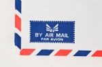 Airmail Envelope Stock Photo