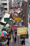 Urban Scene In Hongkong China Stock Photo