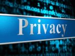 Private Privacy Indicates Secrecy Advertisement And Forbidden Stock Photo