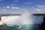 The Image Of The Niagara Falls Stock Photo
