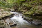 Skelton Beck-stream-waterfall-north Yorkshire-england Stock Photo