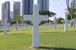 American Memorial Cemetery In Manila, Philippines.it Has The Lar Stock Photo