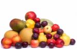 Pile Of Fresh Fruits Stock Photo
