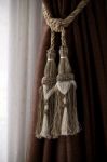 Curtain And Rope Stock Photo