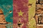 Grunge Flag Of Cameroon Stock Photo