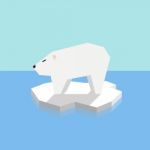 Polar Bear On An Ice Floe Stock Photo