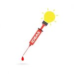 Creative Light Bulb Idea Concept Stock Photo
