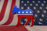 Democrat Party Symbol Stock Photo