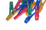 Clothes Pegs Stock Photo