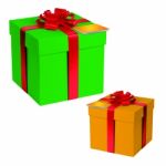Gift Boxes Stock Photo