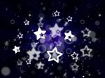 Stars Background Represents Light Burst And Glare Stock Photo