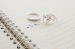To Do And Diamond Ring...love Concept Stock Photo