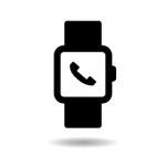 Smart Watch Icon  Illustration Eps10 On White Background Stock Photo