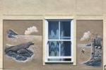 Dartmouth, Devon/uk - July 28 : Wall Mural On The Wall Of A Hous Stock Photo