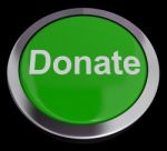 Donate Button Stock Photo