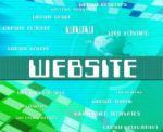 Website Word Showing Words Technology And Websites Stock Photo