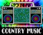 Country Music Shows Sound Tracks And Audio Stock Photo