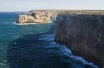 Beautiful  Coastline In Sagres Stock Photo