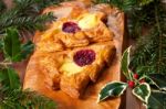 Christmas Shape Pastry Stock Photo