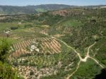 Ronda, Andalucia/spain - May 8 : View Of The Countryside From Ro Stock Photo