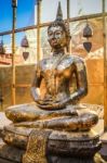 Ancient Buddha Image Stock Photo