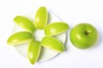 Green Apple Stock Photo