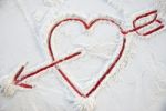 Heart In Valentine Stock Photo