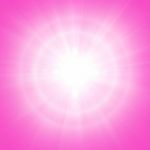 Pink Sunny Background Stock Photo