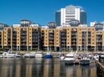 London, Uk - June 14 : St Katherines Dock In London On June 14, Stock Photo