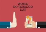 World No Tobacco Day Poster Stock Photo