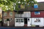 Ye Olde Lock Up And Windsor Cottage High Street East Grinstead Stock Photo
