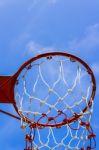 Basketball Hoop Stock Photo
