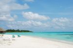 Maldives Beach And Island Stock Photo