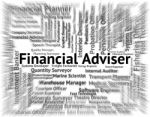 Financial Adviser Shows Position Advisors And Advice Stock Photo