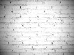 White Brick Wall Background Stock Photo