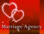 Marriage Agency Means Service Weddings And Companies Stock Photo