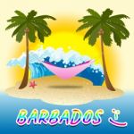 Barbados Holiday Represents Summer Time And Beach Stock Photo