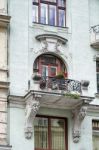 Detail Of A Baroque Building In Vienna Stock Photo