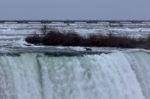 Beautiful Powerful Niagara And The Falls Stock Photo